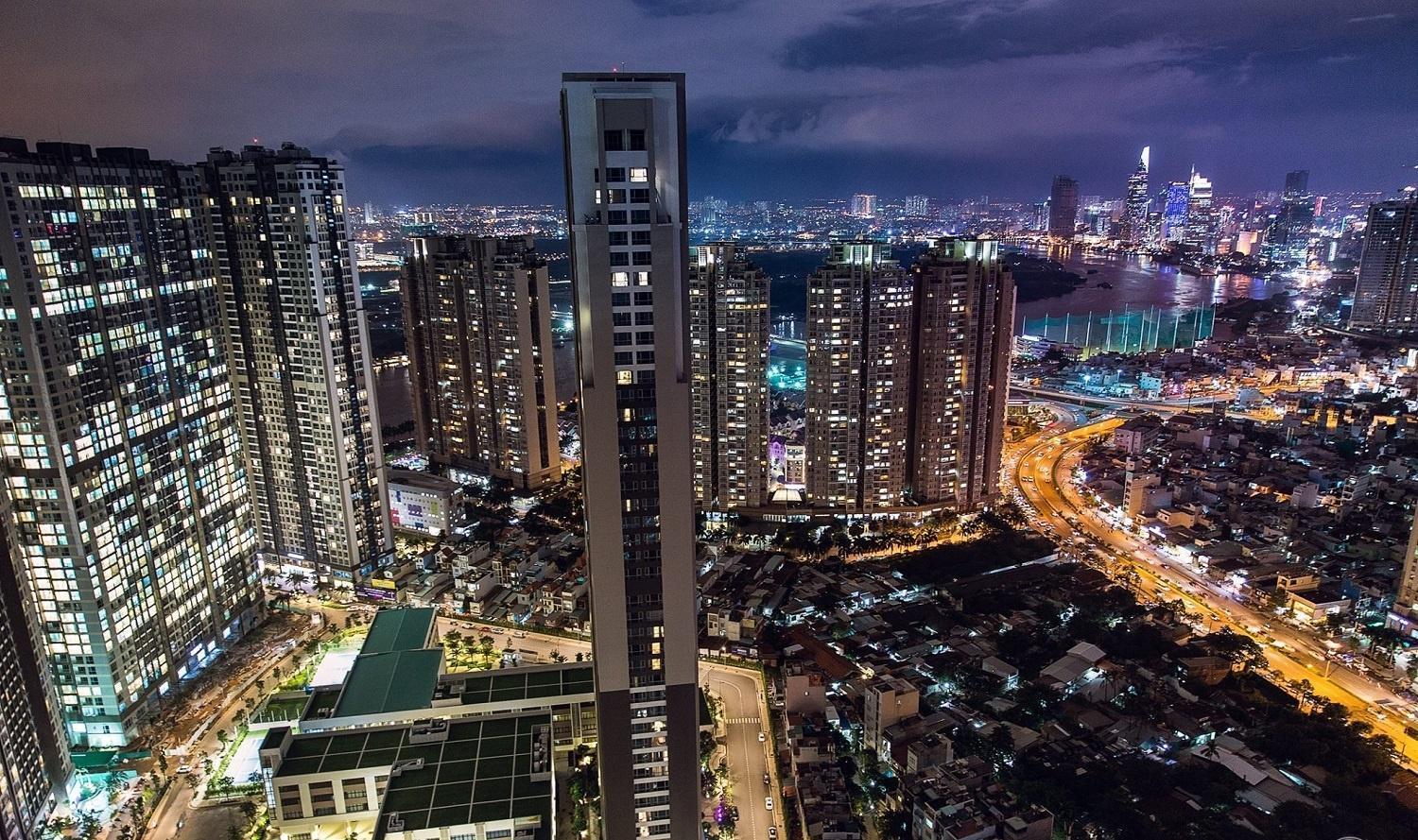 The Berry Vinhomes Luxury Apartments Хошимин Екстериор снимка